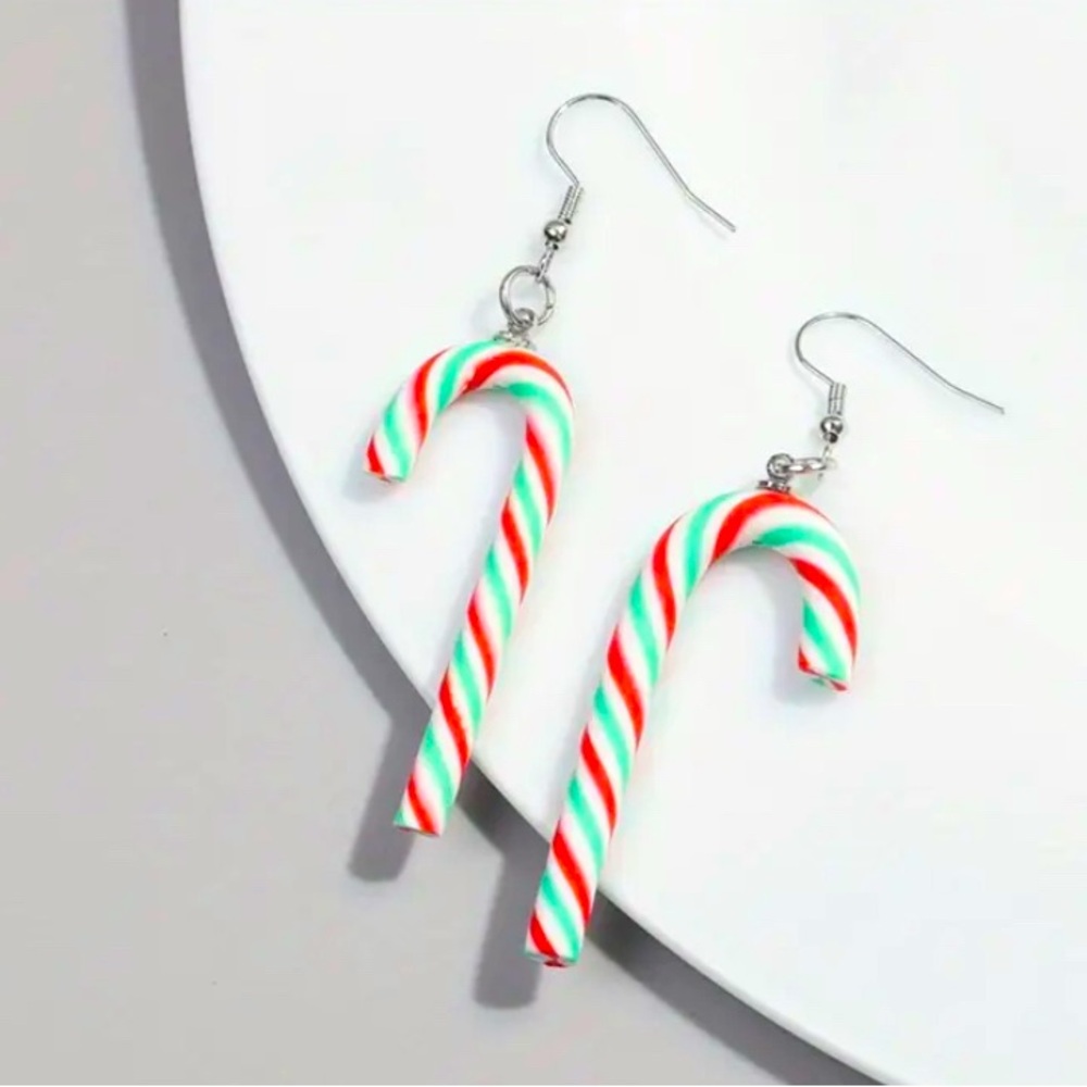 Candy Cane Earrings